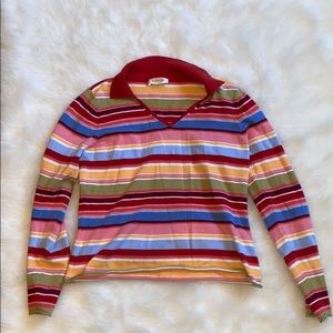 colorful vintage collared shirt